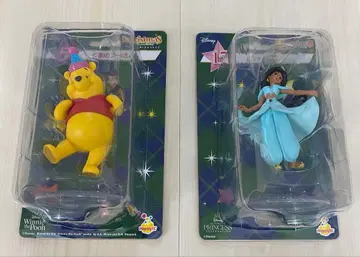 곰돌이 푸 & 재스민 디즈니 크리스마스 오너먼트 피규어