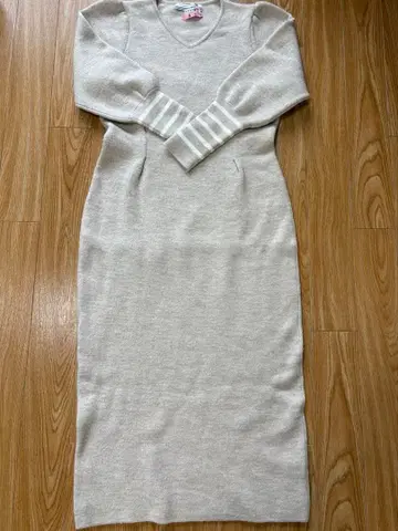 [ 클리닝 완료 ] 보더 니트 원피스