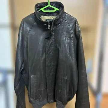 NAUTICA 블랙 가죽 자켓 S