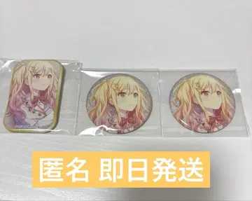 프로세카 4c 글리터 캔뱃지 텐마 사키 스퀘어 캔뱃지 흔들림 그대로