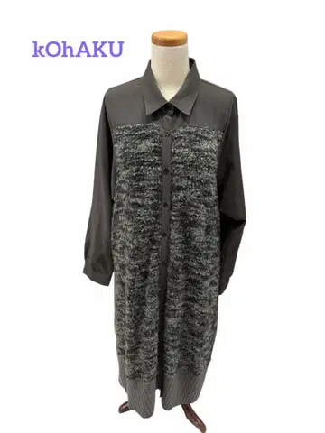 [ 가격 인하 ] kOhAKU 셔츠 원피스 사이즈 F