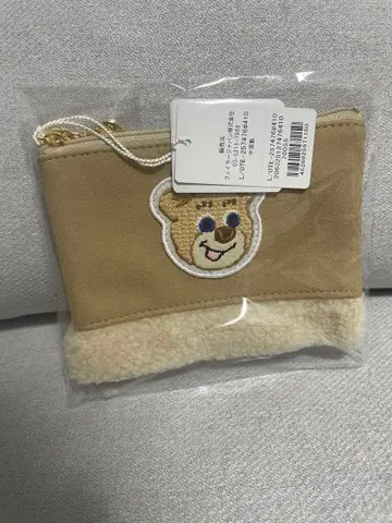 FEILER 페이러 러브러리 올드 테디 와펜 보아 파우치 새상품