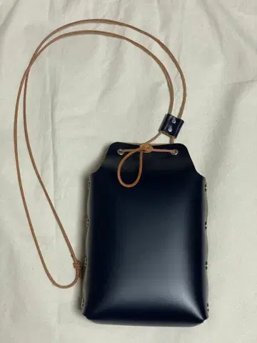 핸더 스킴 넥 파우치 네이비 Hender Scheme