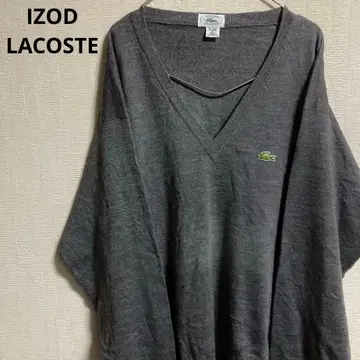 90s IZOD LACOSTE 라코스테 V넥 니트 울