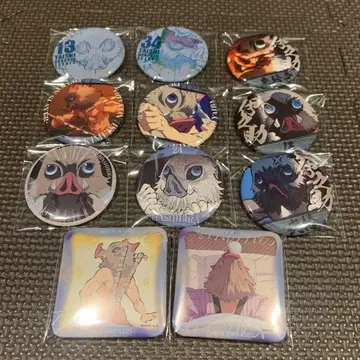 귀멸의 칼날 대사 백경 ufotable 캔뱃지 하시비라 이노스케