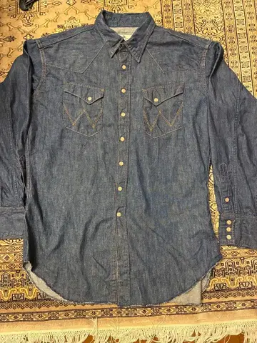 기무라 타쿠야 랭글러 웨스턴 셔츠 90s