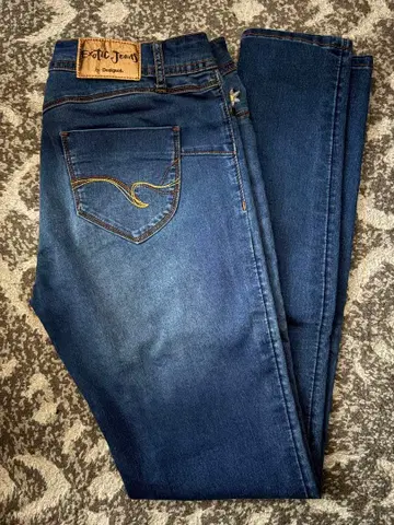 Desigual 스키니 데님 다크 블루