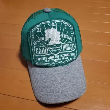 90s 메쉬 캡 그린