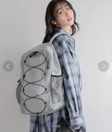 LOWRYSFARM 포켓 2룸 백팩 그레이