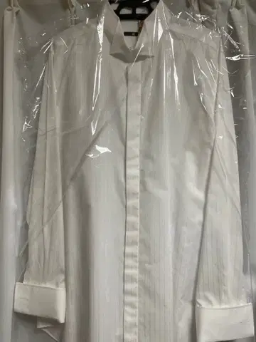 SUIT SELECT 화이트 긴팔 와이셔츠 신랑 와이셔츠 결혼식