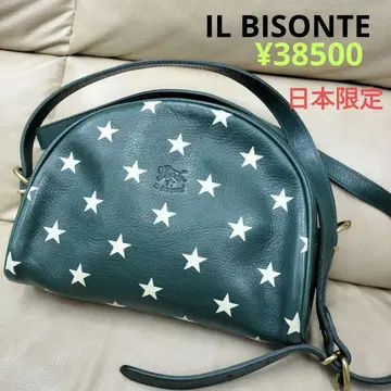 IL BISONTE 일비종떼 일본 한정판 스타 패턴 숄더 새상품급