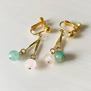 그린 아벤츄린 로즈쿼츠 귀찌