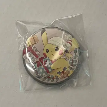 포켓몬 센터 크리스마스 어드벤트 달력 캔뱃지 피카츄