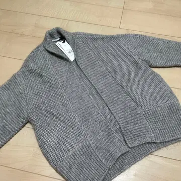 미사용 새상품 styling 양모 모헤어 혼방 가디건