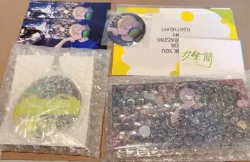 에이트리 AGF BD세트 쿠라쿠마 시오 캔뱃지 브로마이드