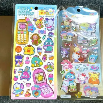 헤이세이 해피폰 산리오 드롭 제리 씰 키티 마이멜로디