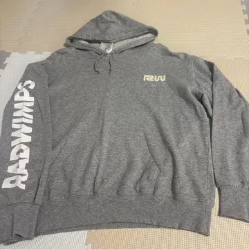 RADWIMPS 후드 부착 그레이 후드티 XL