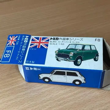 토미카 파랑 상자 빈 상자 F8 미니 쿠퍼 S 마크 III