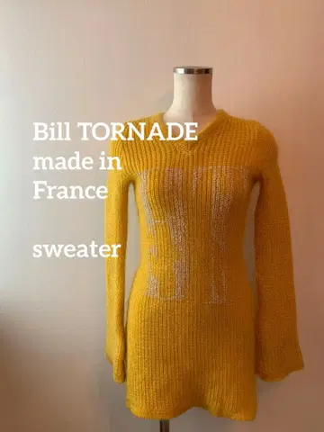 Bill TORMADE ] 00's Y2K 빈티지 니트 스웨터 헤이세이