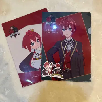 트위스테 리들 클리어 파일 스티커 세트