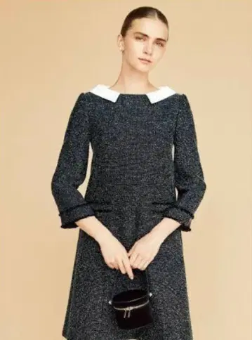 [ 새상품급 ] Foxey 폭시 트위드 원피스