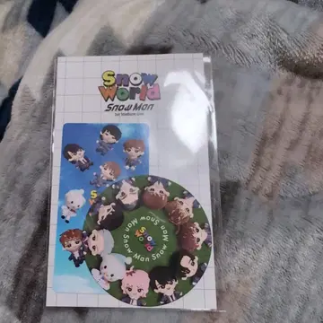 스노우 월드 SnowMan 스티커