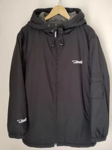 [ 고품질 ] Bear USA 베어 후디 보아 자켓 BLACK