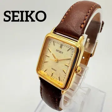 새상품 배터리 작동 손목시계 SEIKO 세이코 SPIRIT 여성용 드레스