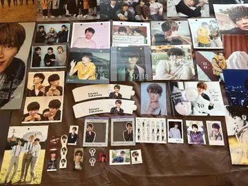 스노우맨 후카사와 타츠야 여러 가지 많이 세트 카드 씰 드링크 홀더 달력