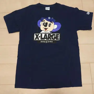 주니치 드래곤즈 도아라 X-LARGE 티셔츠 네이비