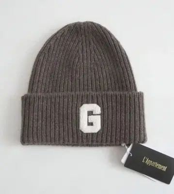 GOOD GRIEF PATCHED KNIT BEANIE