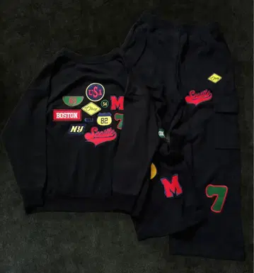 Archive retro street wappen sweat setup