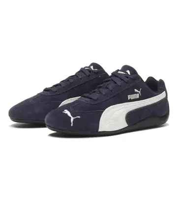 PUMA 스웨이드 스니커즈 네이비/화이트 26.5 미사용 새상품