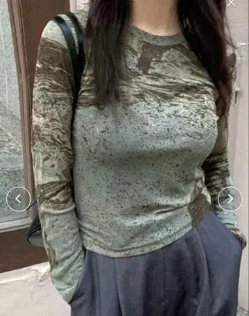 밈 셀렉 뉴앙스 마블 시스루 상의 2세트