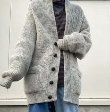 린드버그 그레이 니트 가디건