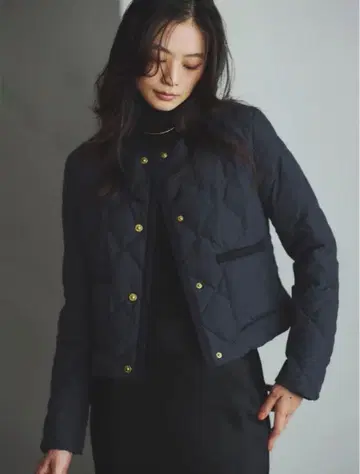 택 포함 미사용 새상품  TAION 퀼팅 자켓