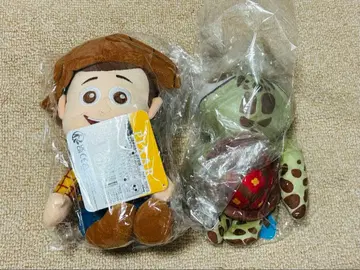 [ 새상품 ] 봉제 인형 2세트 디즈니 픽사 우디 스쿼트