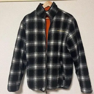 ButterGoodsREVERSIBLEPLAIDPUFFER JACKET