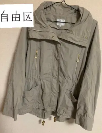 자유구 여성용 얇은 소재 밀리터리 자켓