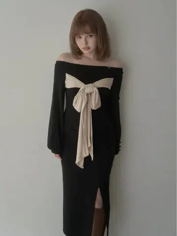 ANDMARY Ella ribbon dress