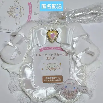 산리오 엔조이 아이돌 시리즈 카드용 홀더 순백천사 시나모롤