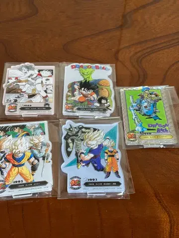 제일복권 드래곤볼 ACLLECT 5종 세트