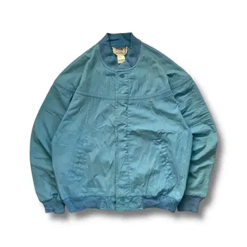 80s ma-1 스카이 블루 플라이트 재킷 빈티지