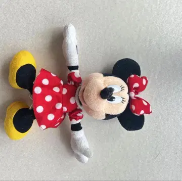 미니 봉제 인형 약 25cm 물방울 패턴