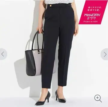 아오키 수트 트로피컬 크롭 팬츠 네이비 11호 L 사이즈