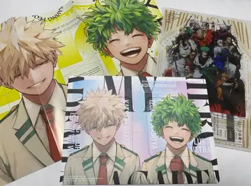 히로아카 GIGA 부록 3점 코스터 포스터 아크릴 스탠드