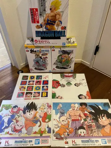 미개봉 새상품 드래곤볼 제일복권 40th~그 첫번째~ A B 라스트 원상