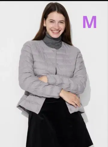 UNIQLO 퍼프 테크 컴팩트 자켓 그레이 M 사이즈