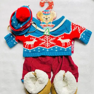 더피의 크리스마스 2011년 봉제 인형 코스튬 니트 윈터