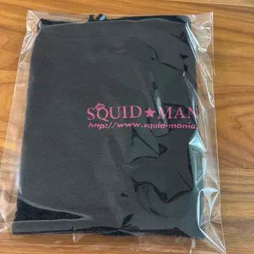 새상품 레어 스퀴드매니아 2WAY 넥워머 블랙 x 핑크